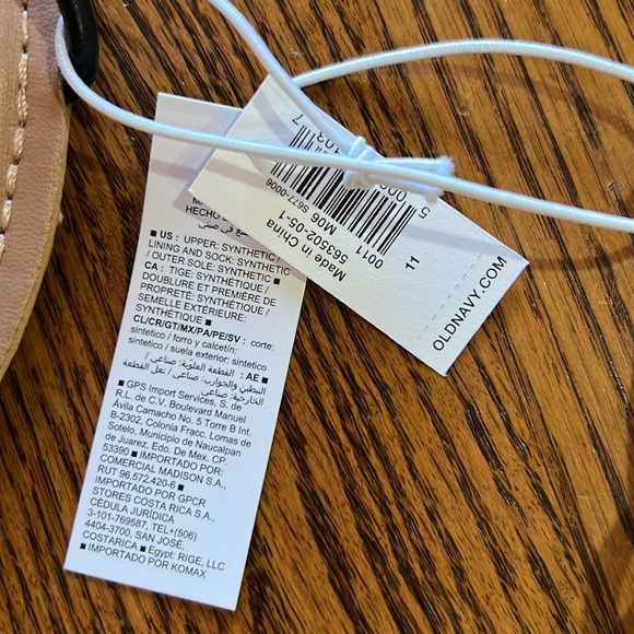 Women’s Old Navy Black Knotted Strappy Black Jack Slip-On Sandals size 11 NEW - Picture 4 of 5